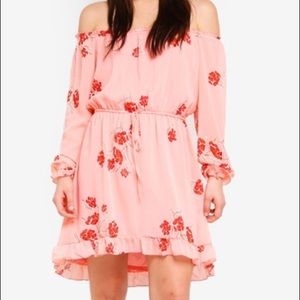 Cotton On Woven Lorne Off The Shoulder Dress